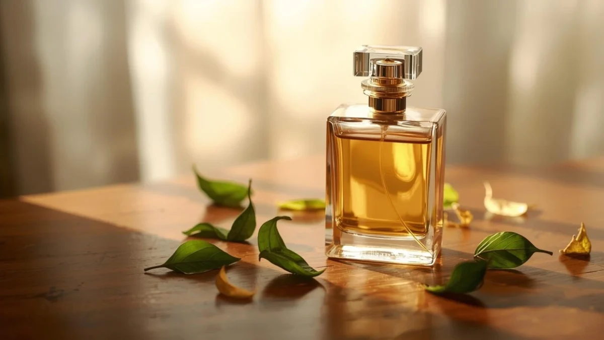 Fenomena parfum aroma teh ini tak lepas dari pandangan industri yang kian menghargai bahan alami, kesadaran diri (well-being). (Ilustrasi AI/Trends.co.id)