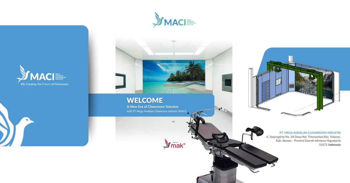 cleanroom Indonesia, kontraktor cleanroom, cleanroom rumah sakit, sistem HVAC cleanroom, PT MACI